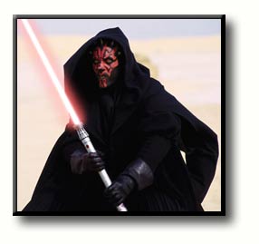 Darth Maul Attacking Qui-Gon Jinn on Tatooine