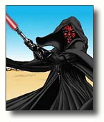 Darth Maul on Tatooine by Cynthia Griffith