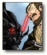 Qu-Gon vs. Darth Maul