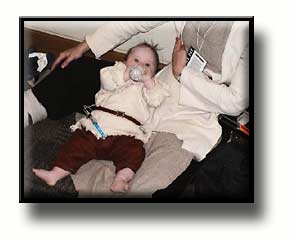 Baby Jedi Taking a Break!