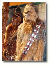 Wookies including a young Chewie