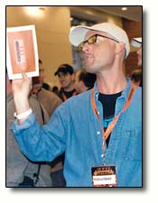 ScottMaul holding the Tickets