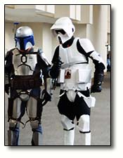 Jango Fett and Biker Scout