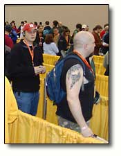 Ray Park Autograph Line