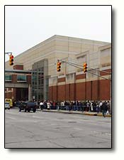 Waiting to get into C3