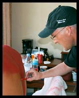 Penciling in the back tattoos