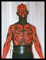 Finished Front of Darth Dave