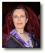 Belle Bayard in her Ren Costume