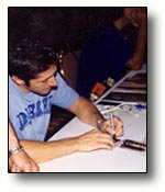 Ray Park signs the "right" badge!