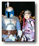 Jango and Zam await the judges decision.