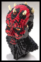 Lego Darth Maul - Side View