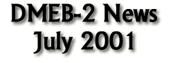 DMEB2 News - July 2001